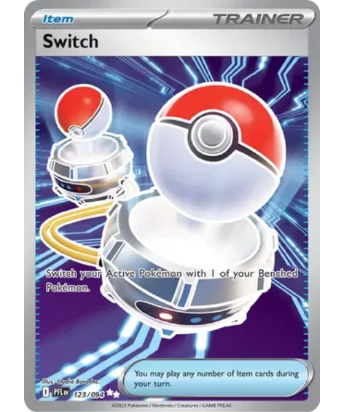 Mega Evolution - Phantasmal Flames 123/094- Switch [Ultra Rare]