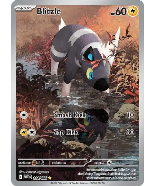 Scarlet & Violet White Flare 114/086 - Blitzle [Illustration Rare]