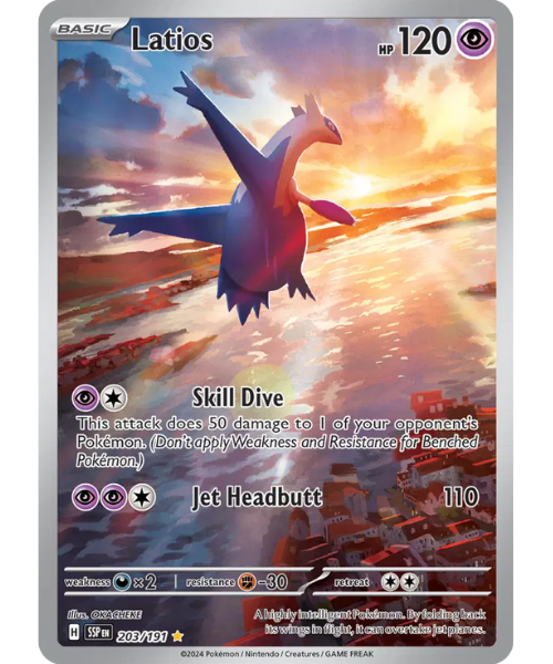 Scarlet & Violet Surging Sparks 203/191 - Latios [Illustration Rare]