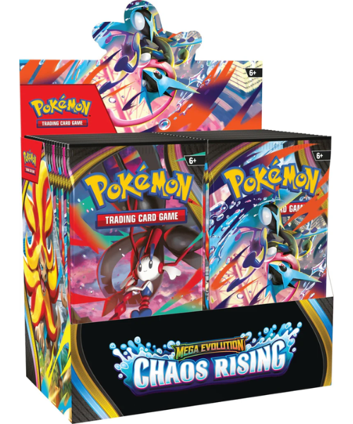Pokémon TCG - Mega Evolution ME04 - Chaos Rising Booster Box