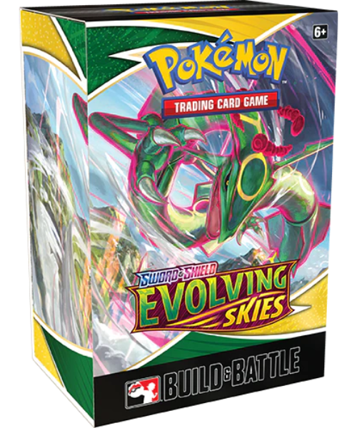 Pokémon TCG Sword & Shield Evolving Skies Build & Battle Box