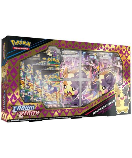 Pokemon TCG Crown Zenith Morpeko V-Union Premium Treasures Collection