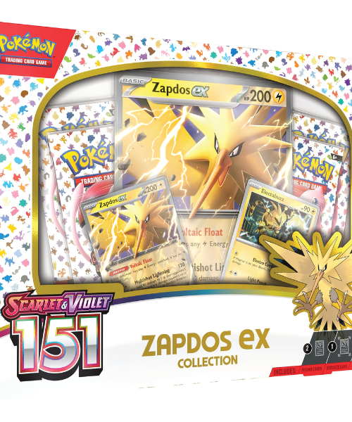 PokémonTCG Scarlet & Violet 151 Zapdos EX Collection